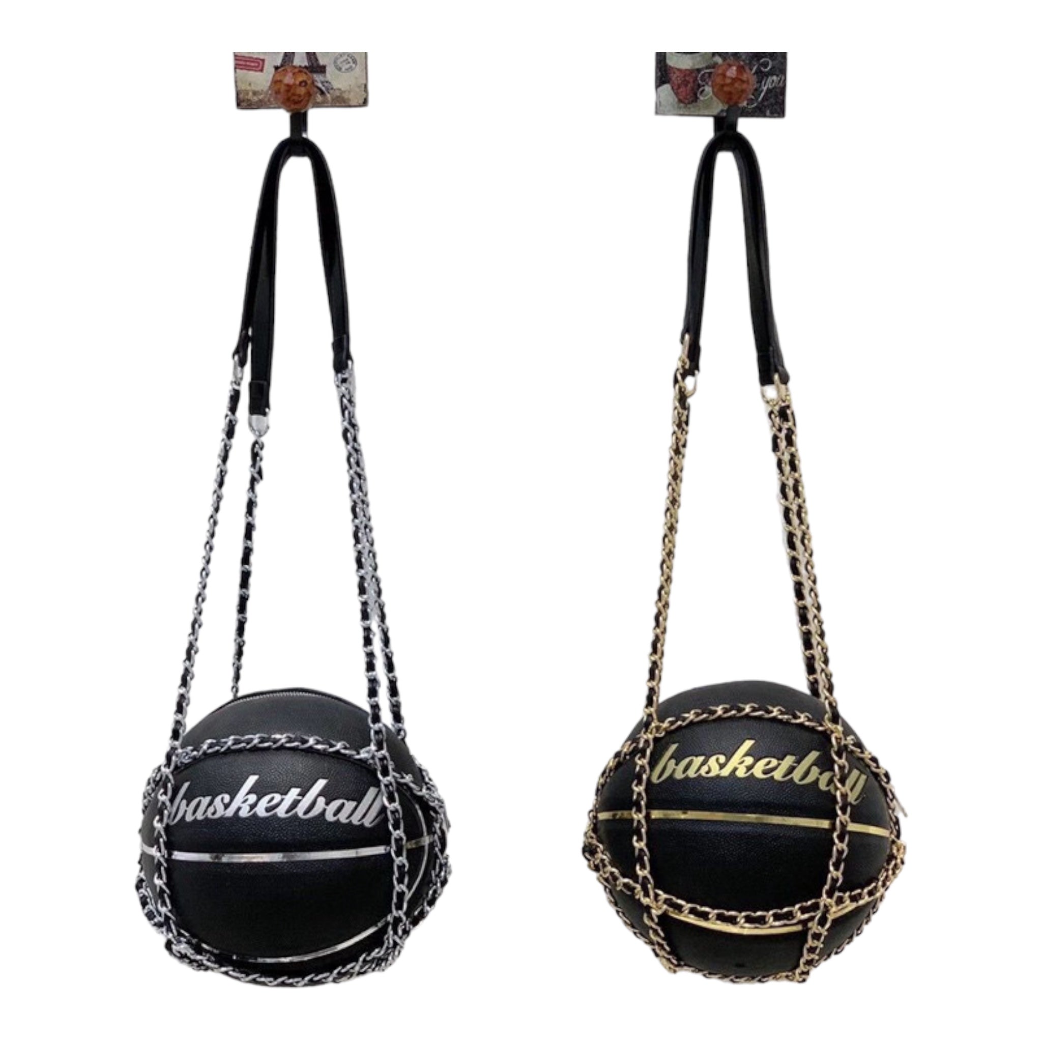 Hoops & Chains Basketball Purse