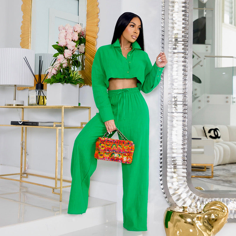 Vibrant Leisure Two-Piece Set