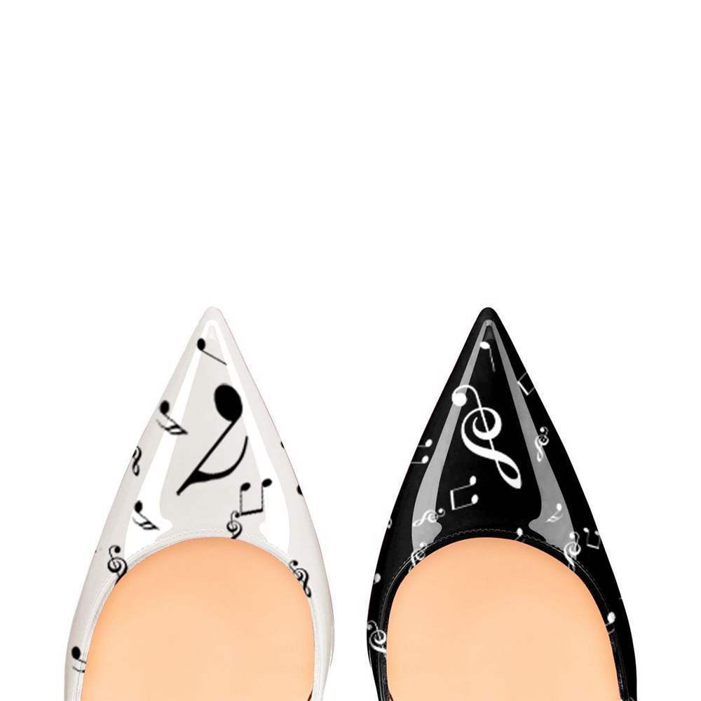Music Note Stiletto Heels