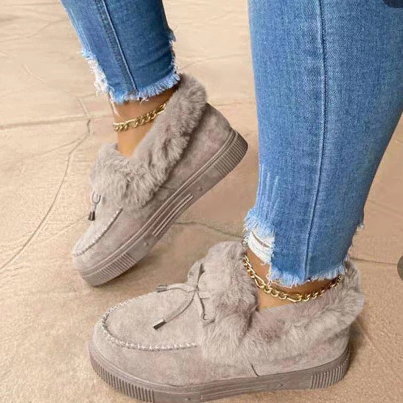 Fur Moccasins