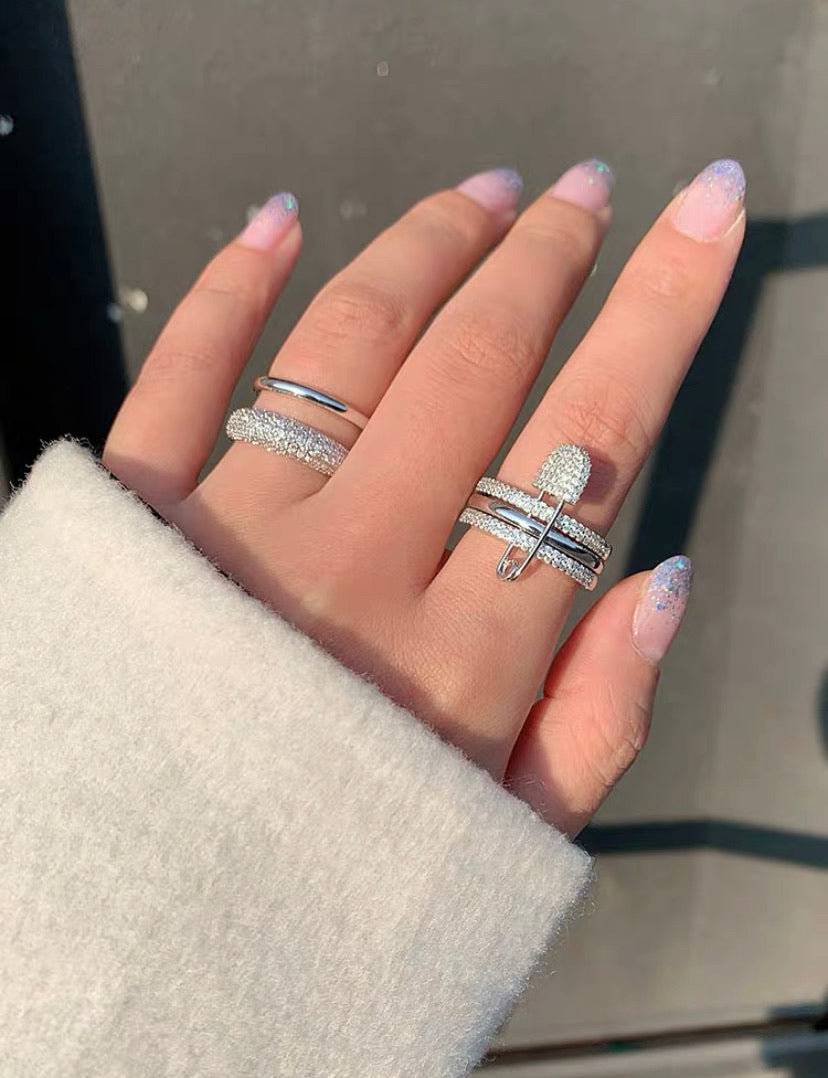 Safey Pin Ring