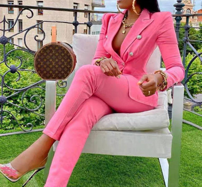 2 Piece Button Down Suit