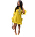 Ruffle Mini Dress.