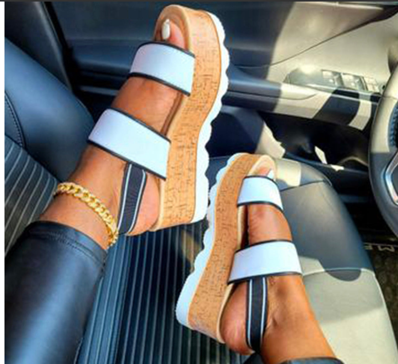 Chunky Strap Sandals