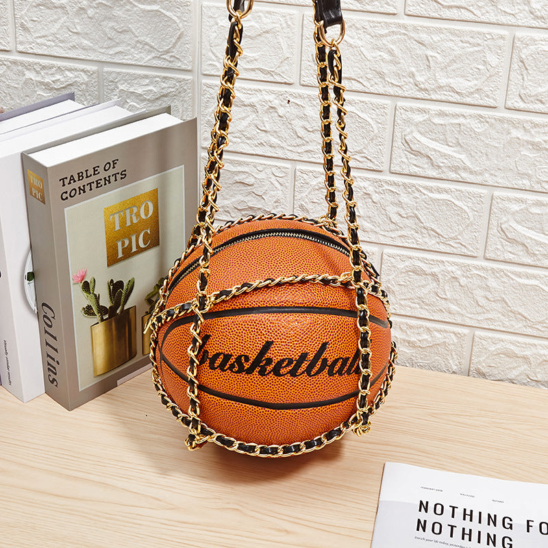 Hoops & Chains Basketball Purse