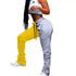 Crisscrossed Yoga Joggers.