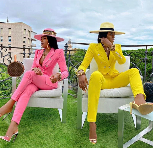 2 Piece Button Down Suit