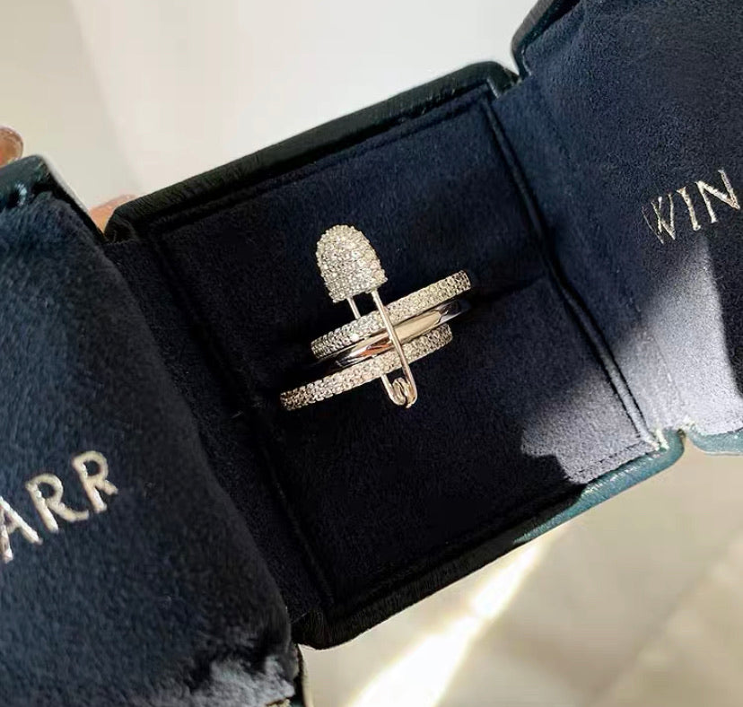 Safey Pin Ring