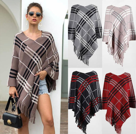 Plaid Pull Over