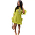 Ruffle Mini Dress.