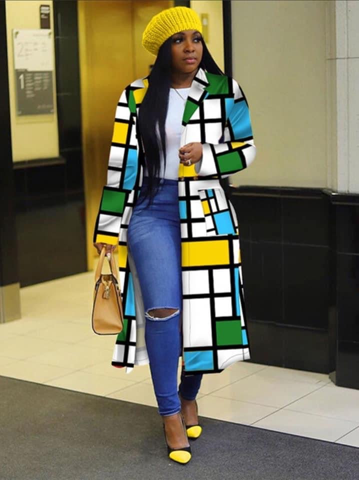 Multi-Colored Trench.