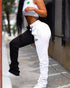 Crisscrossed Yoga Joggers.